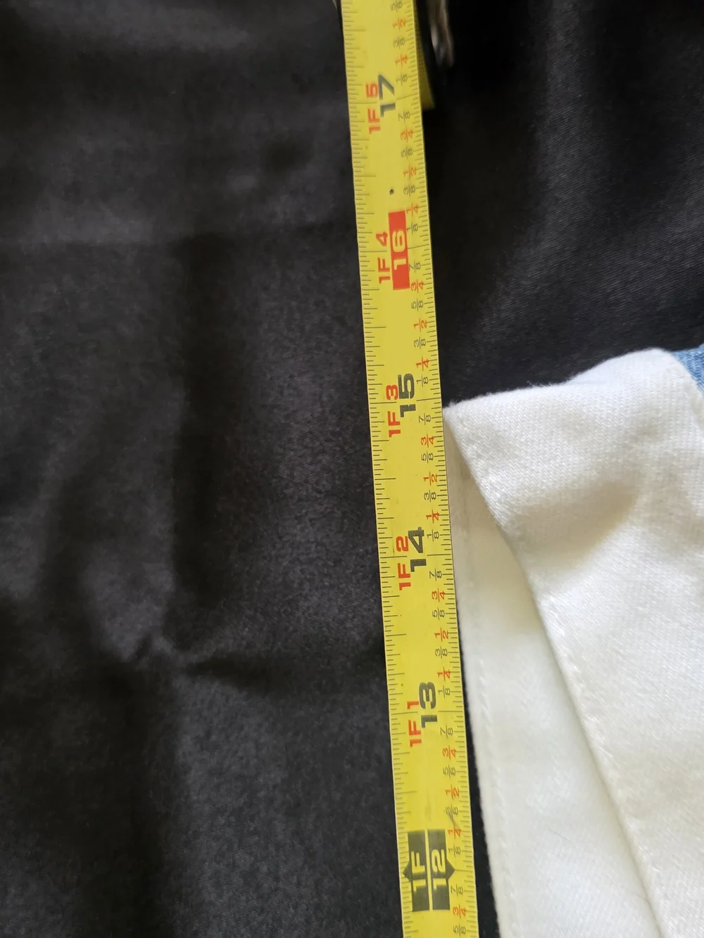 7 For All Man Kind Monroe White And Blue Denim Shorts
